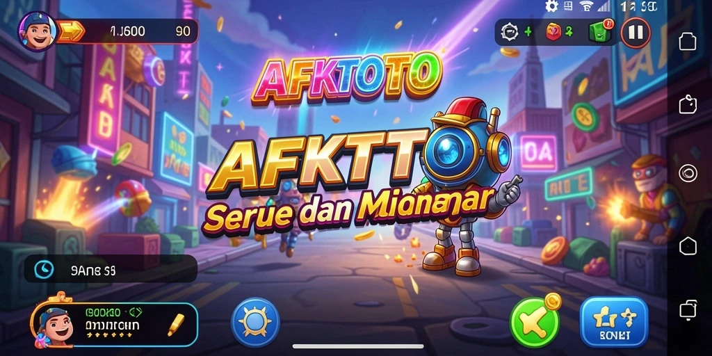 Screenshot menunjukkan aksi seru dalam bermain AFKTOTO dengan grafis yang menarik.
