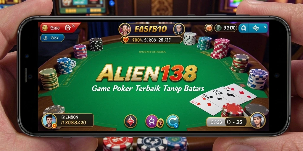 Tampilan gameplay Poker yang menarik dan mengasyikkan.