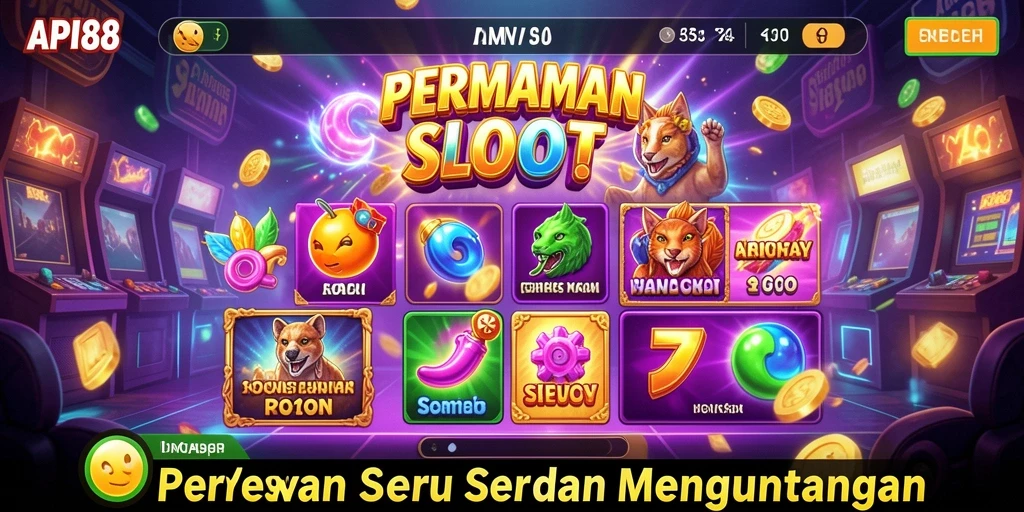 Tampilan gameplay API88 yang menarik dan penuh warna.