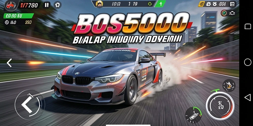 Tampilan gameplay BOS5000 yang menegangkan dan penuh aksi.