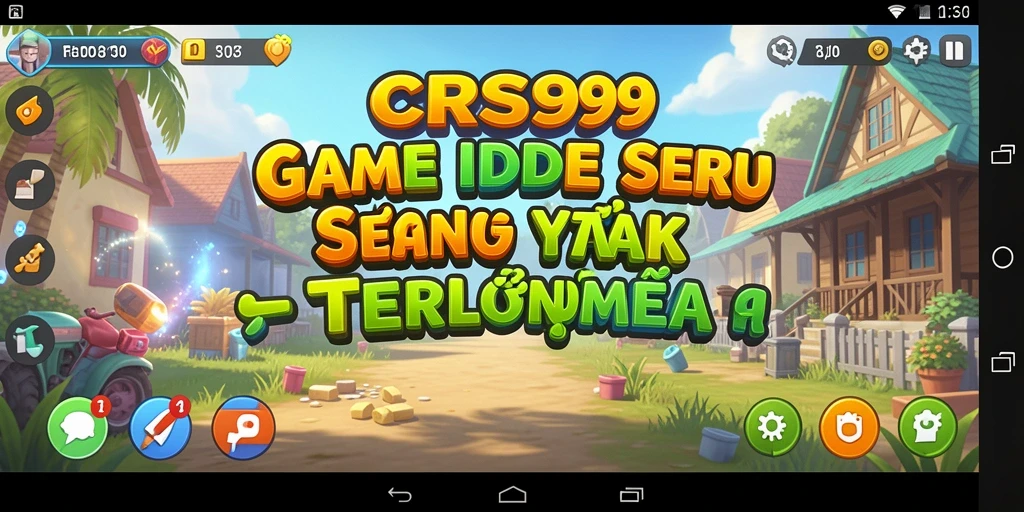 Tangkapan layar gameplay <strong>CRS99</strong> menunjukkan aksi menarik dalam permainan Idle.
