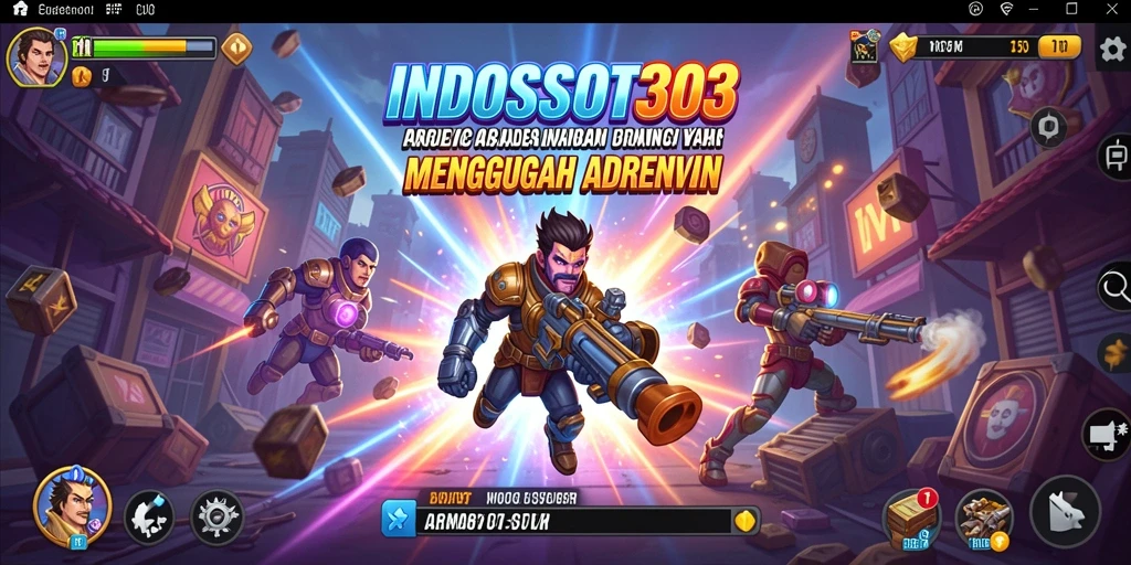 Tampilan gameplay seru dan menantang dari INDOSLOT303.