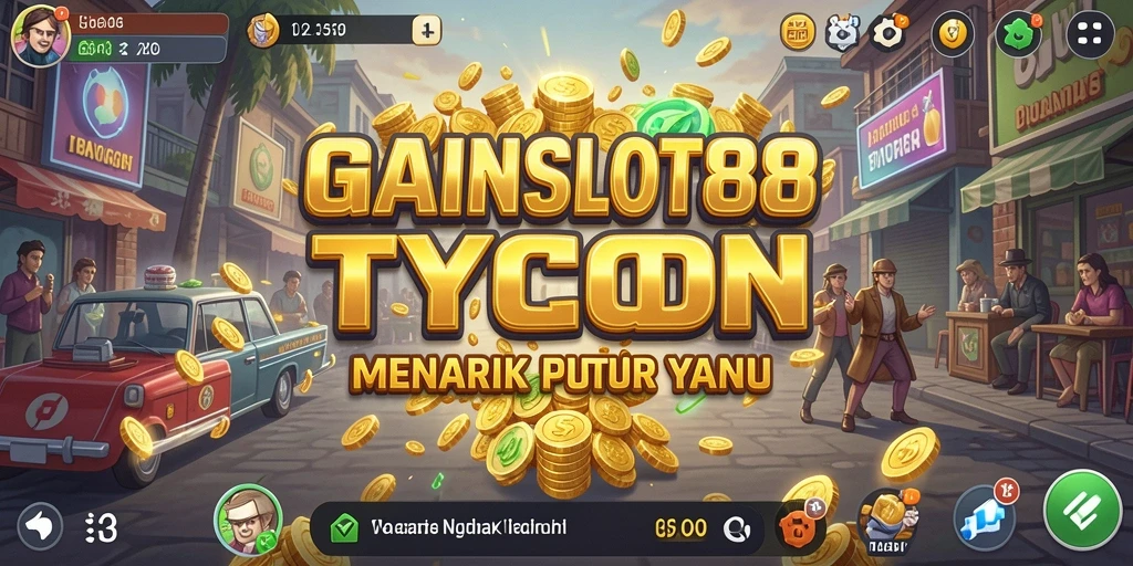 Screenshot gameplay MAINSLOT88 menampilkan pengalaman permainan Tycoon yang menarik.
