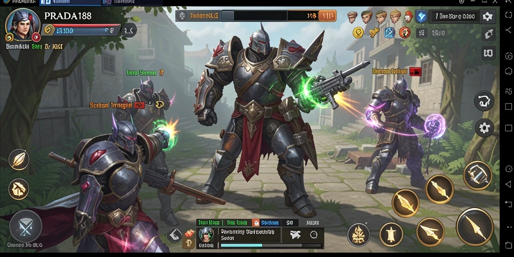 Tampilan gameplay PRADA188 yang menegangkan dan strategis.