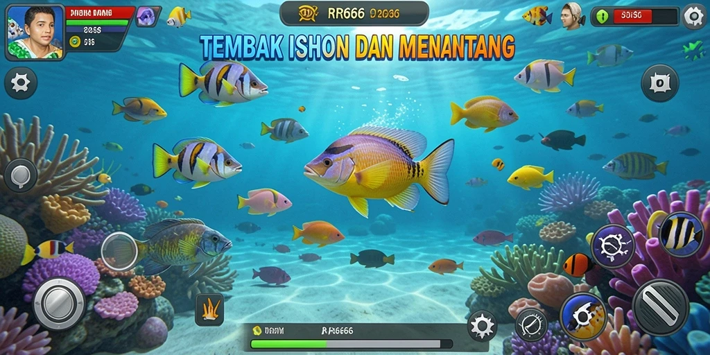 Tampilan gameplay <strong>RR666</strong> yang menarik dan menyenangkan.