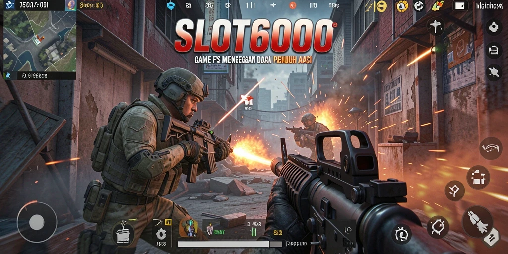 Tampilan menakjubkan dari gameplay SLOT6000 yang penuh aksi.
