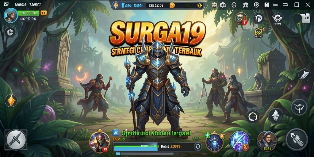 Tampilan gameplay <strong>SURGA19</strong> yang menegangkan dan strategis.