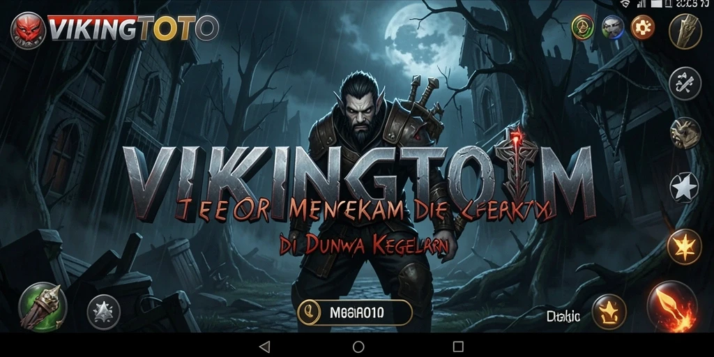 Screenshot menunjukkan karakter dalam kegelapan, siap menghadapi makhluk menyeramkan.